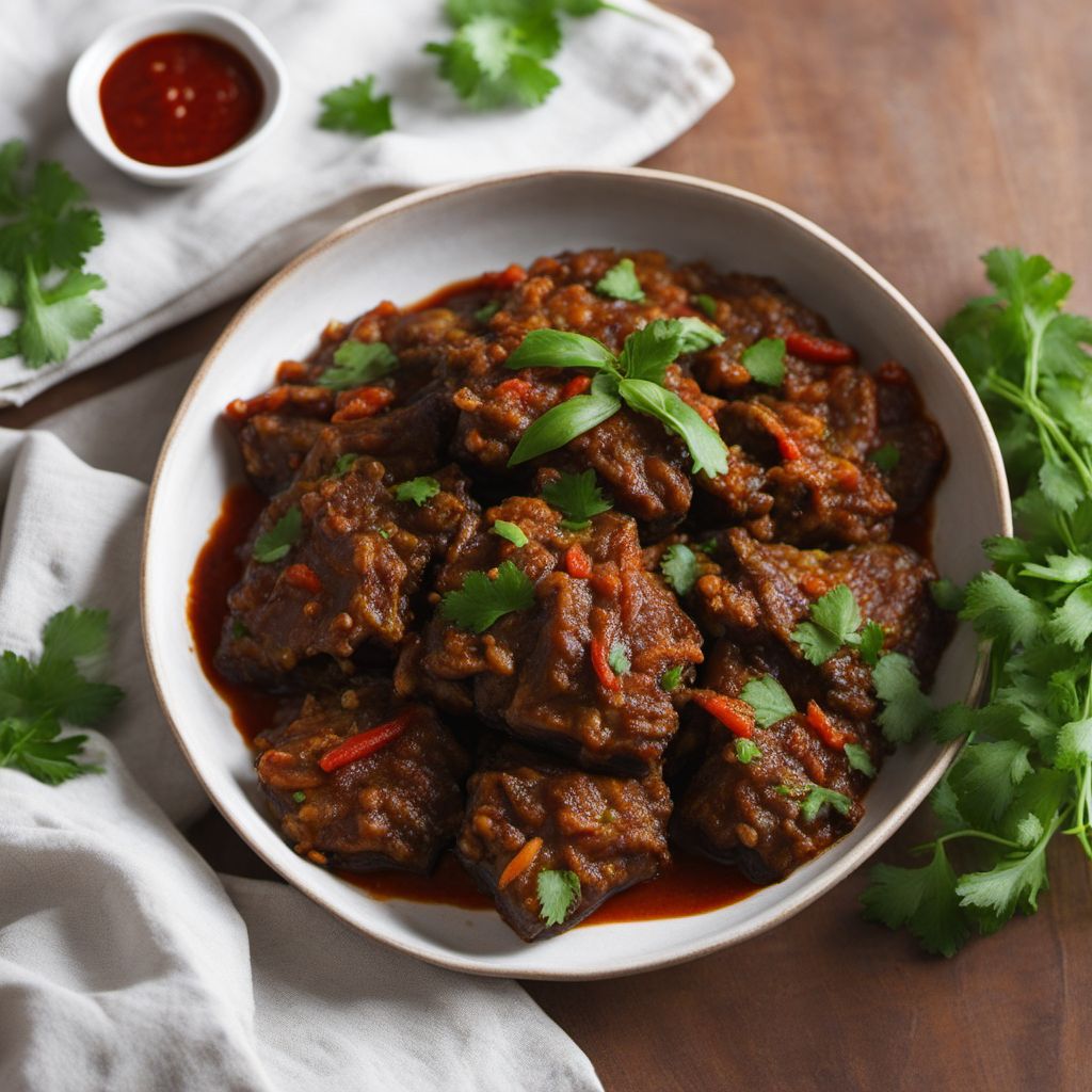 Chifa-style Stuffed Eggplant (Bharli Vangi)