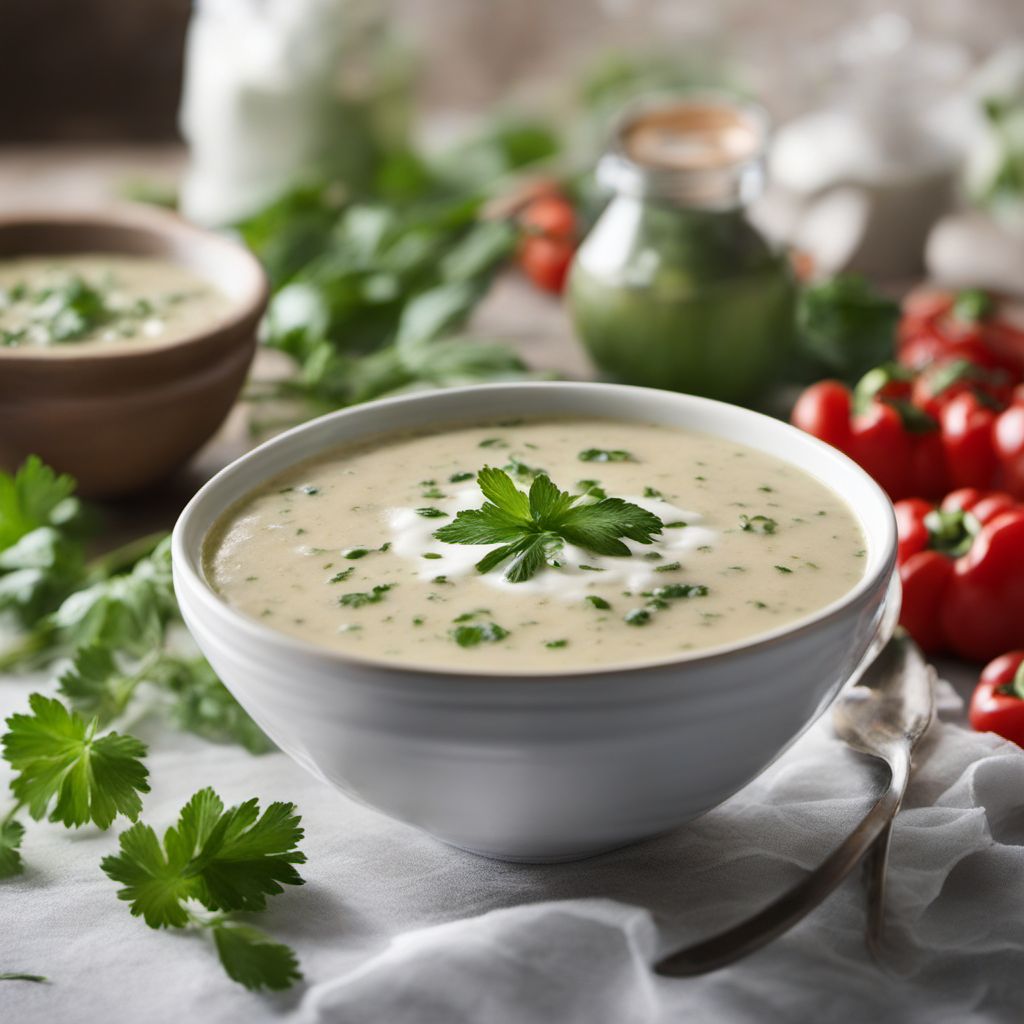 Chilean-style Stracciatella Soup