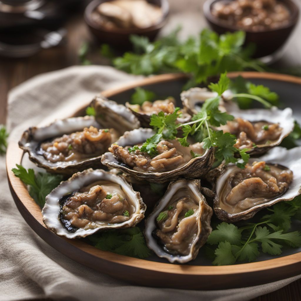 Chinese American Style Oysters Bienville