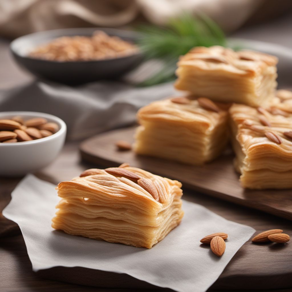 Chinese Aristocrat Almond Puff Pastry