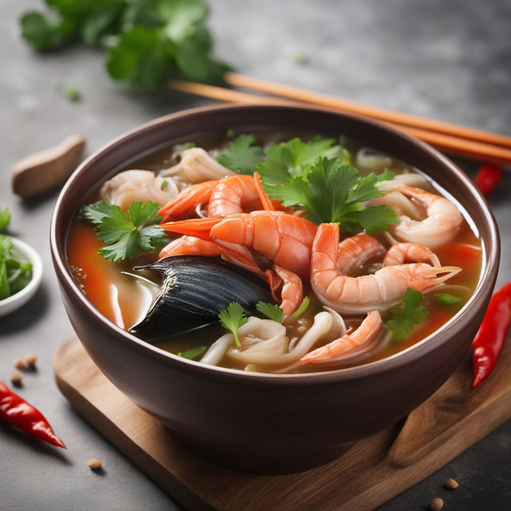 Chinese Seafood Delight Soup