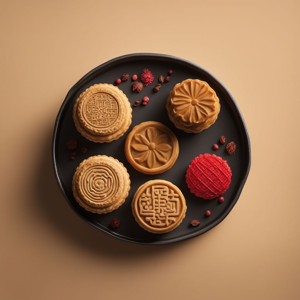 Chinese-style Lotus Seed Mooncake