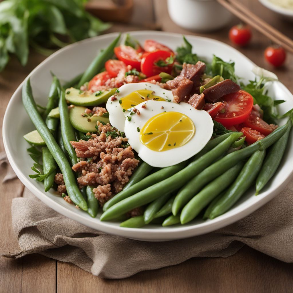 Chinese-style Niçoise Salad