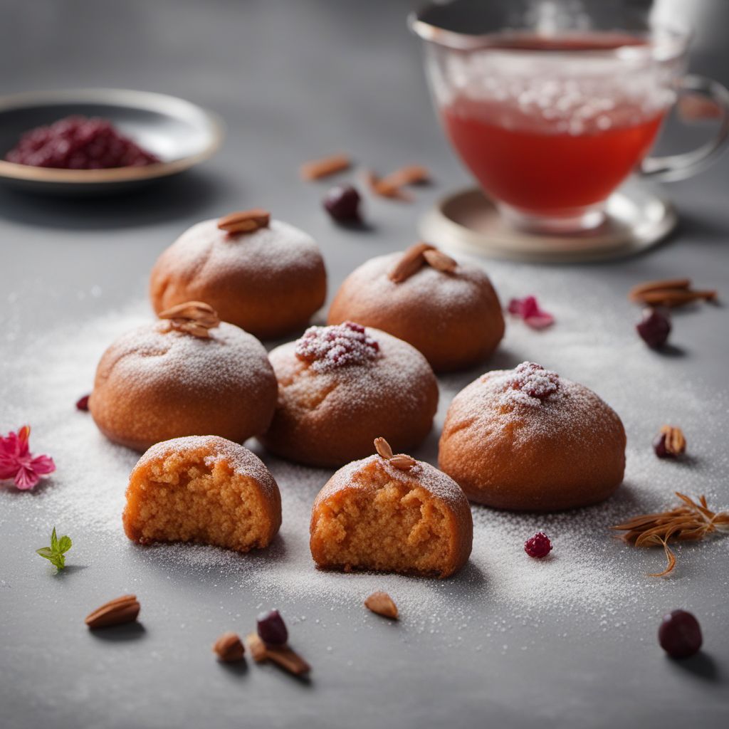 Chinese-style Sweet Potato Sufganiyah