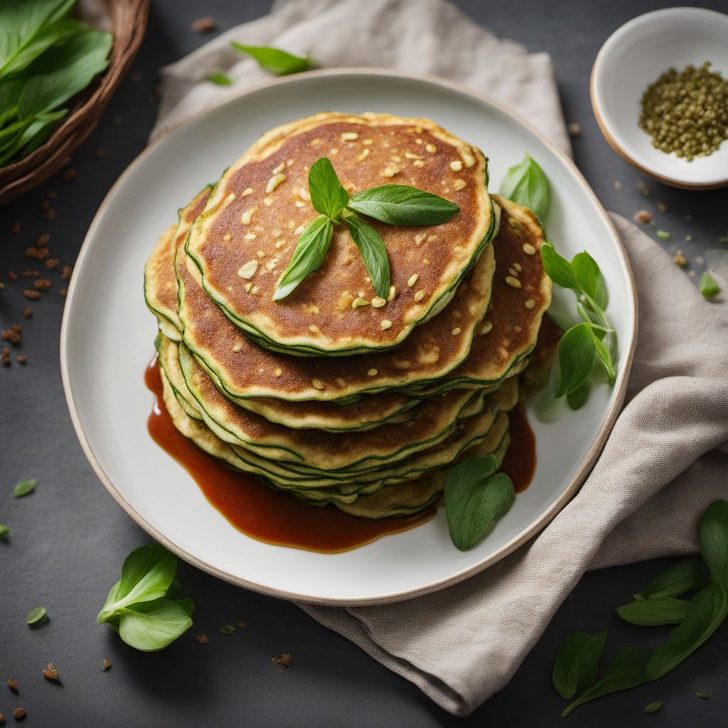 Chinese-style Zucchini Pancakes