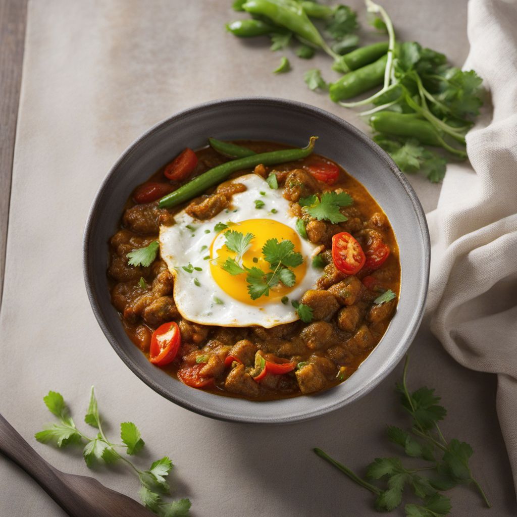 Chirbuli Stir-Fried Egg Curry