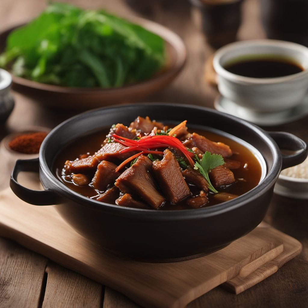 Chiuchow-style Braised Pork with Puha