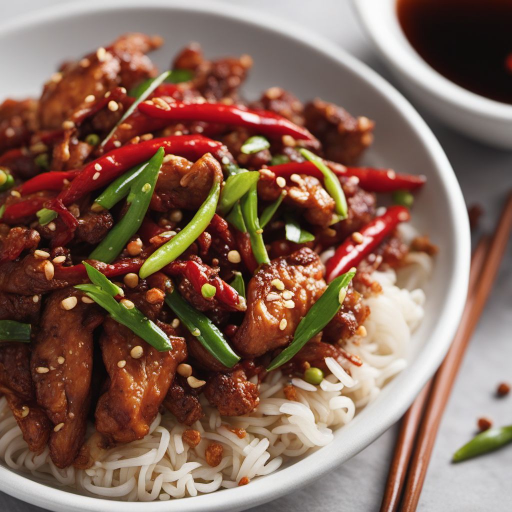 Chongqing Chicken Stir-Fry