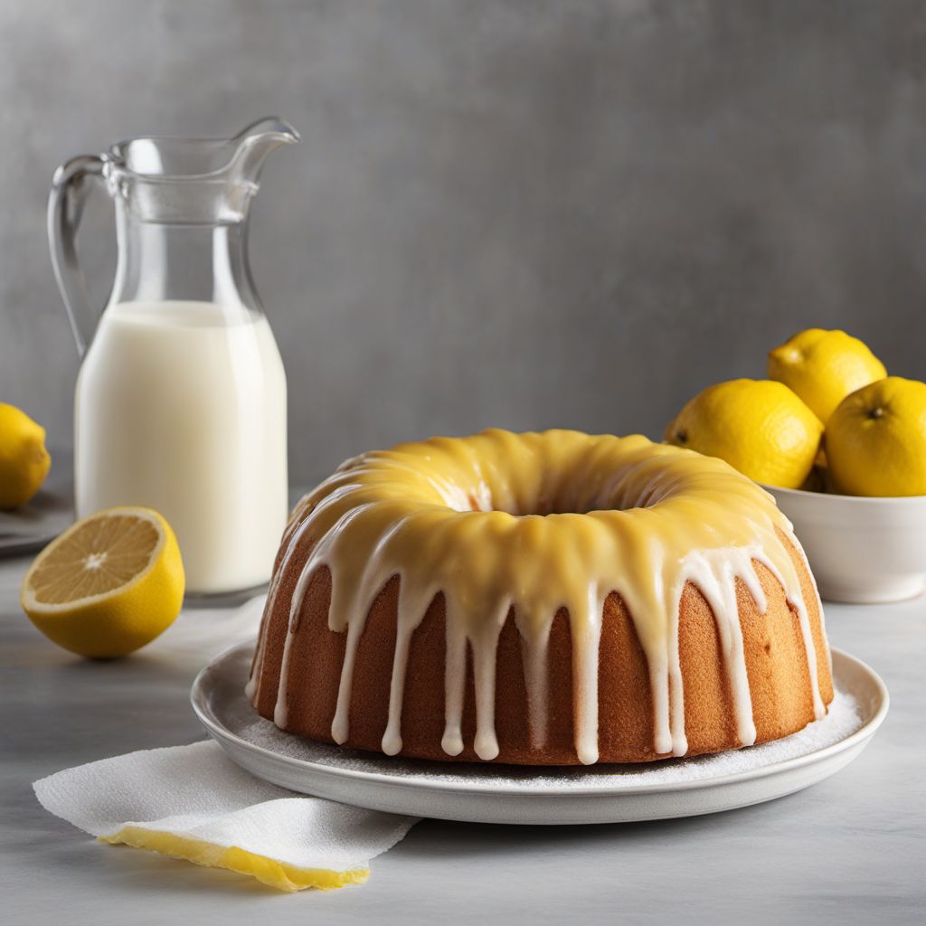 Ciambella with Lemon Glaze