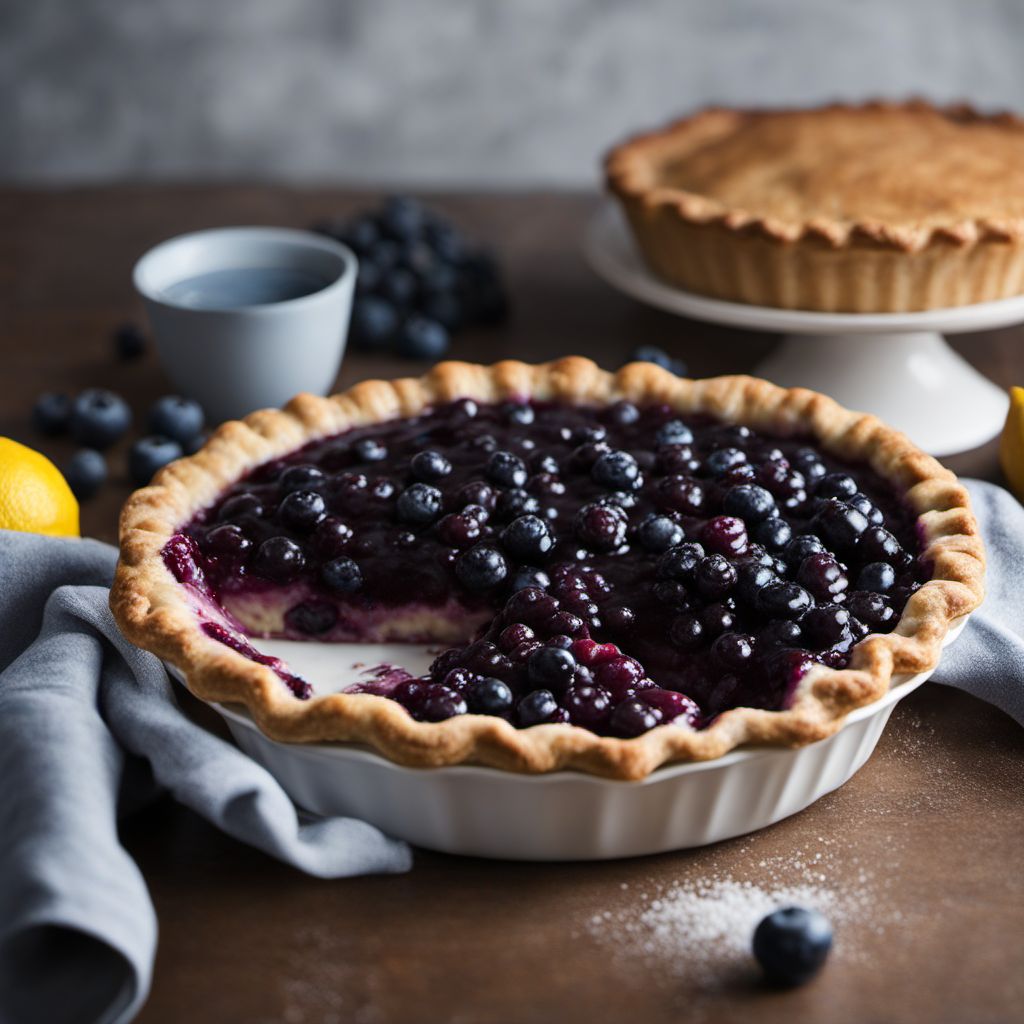 Classic Blueberry Pie