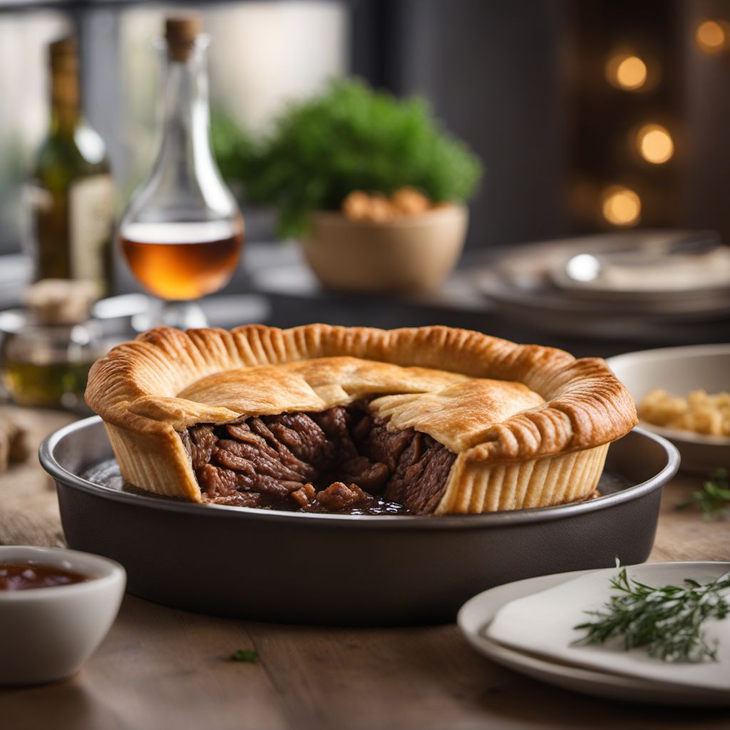 Classic British Steak and Kidney Pie