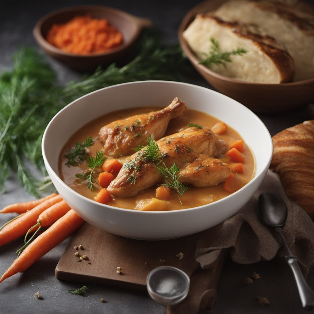 Classic Danish Chicken Stew