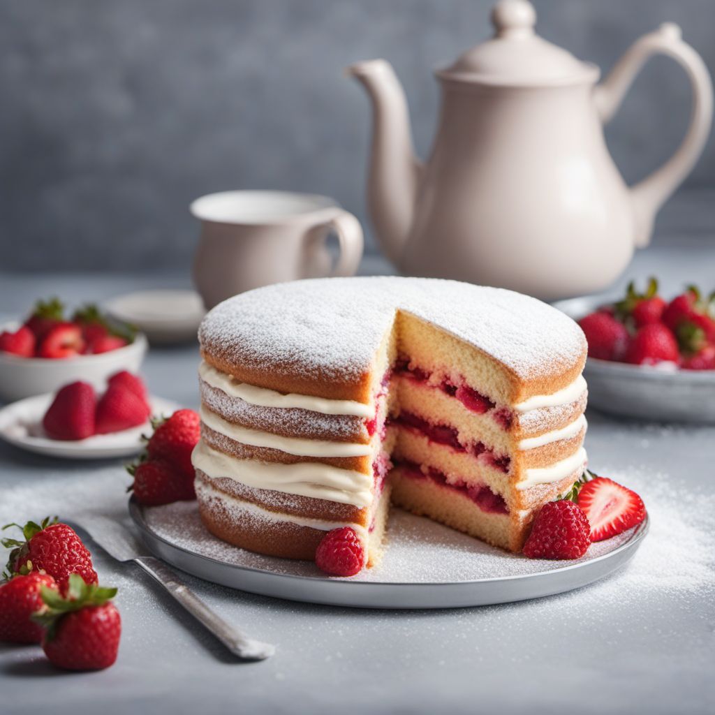 Classic English Victoria Sponge