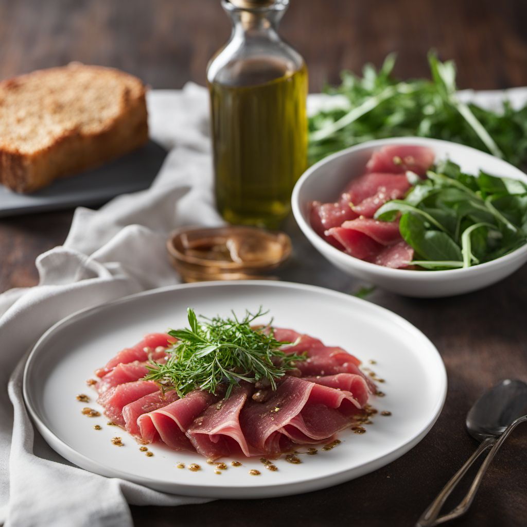 Classic Italian Beef Carpaccio