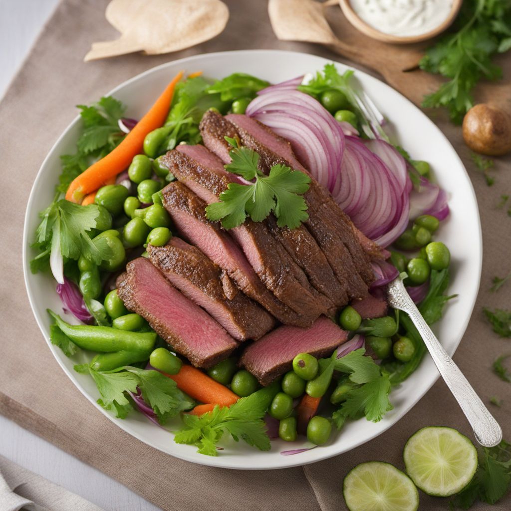 Classic Romanian Beef Salad