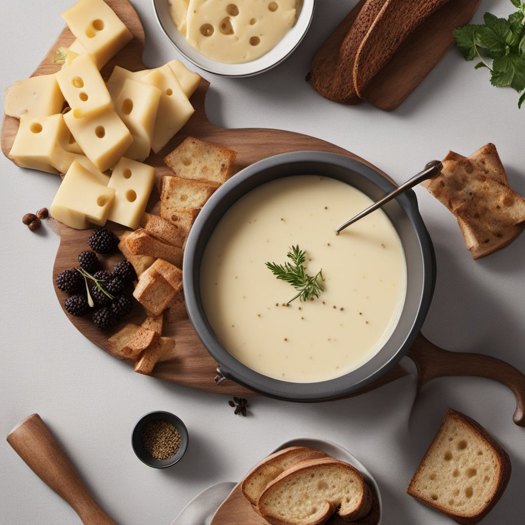 Classic Swiss Cheese Fondue