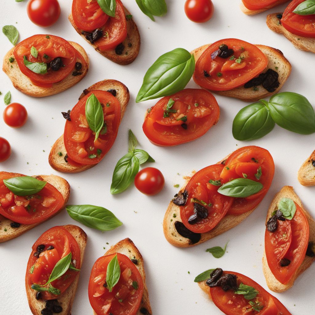 Classic Tomato and Basil Crostini