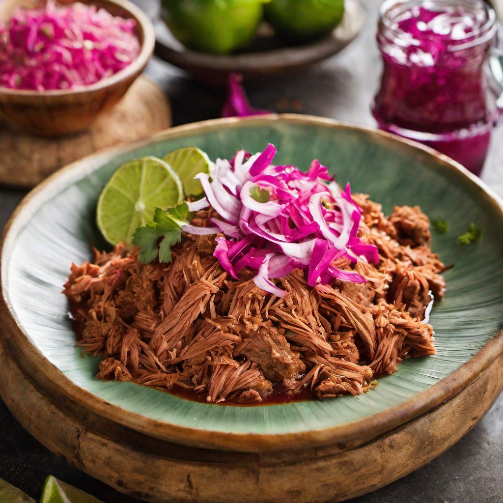 Cochinita Pibil - Haute Cuisine Style