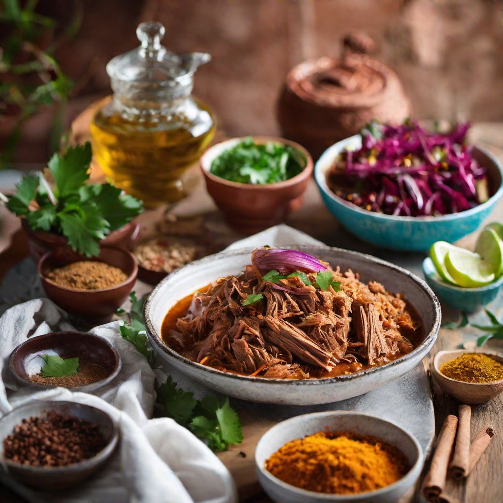 Cochinita Pibil with Moroccan Twist