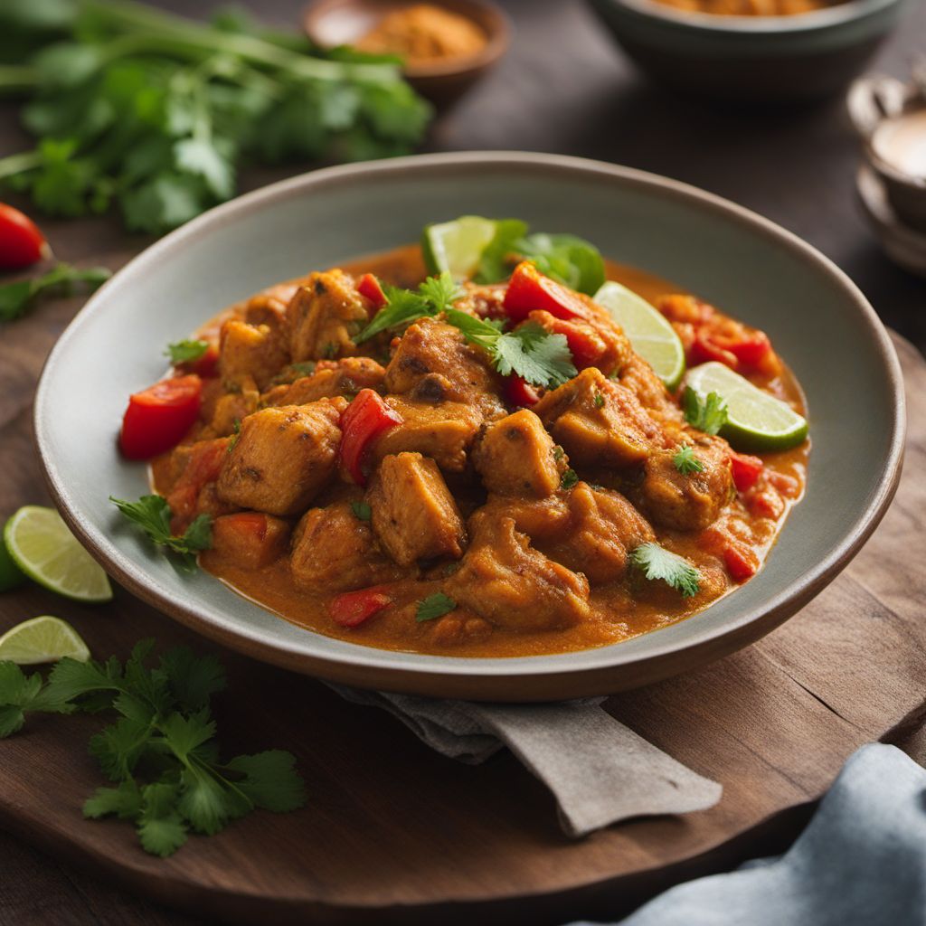 Coconut Curry Chicken (Kuku wa Kupaka)