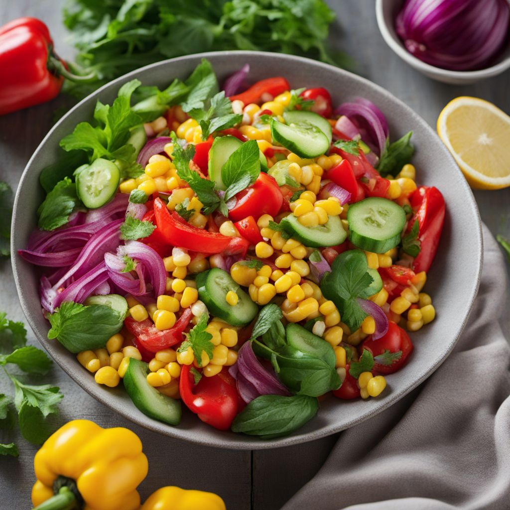 Colorful Vegetable Salad