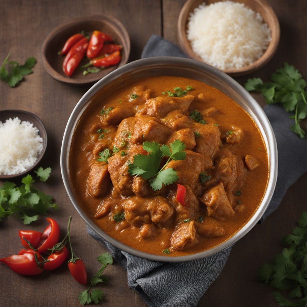 Congolese-Inspired Chicken Curry