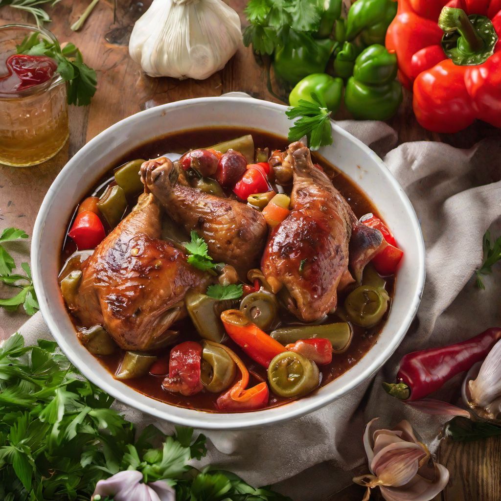 Caribbean Coq au Vin