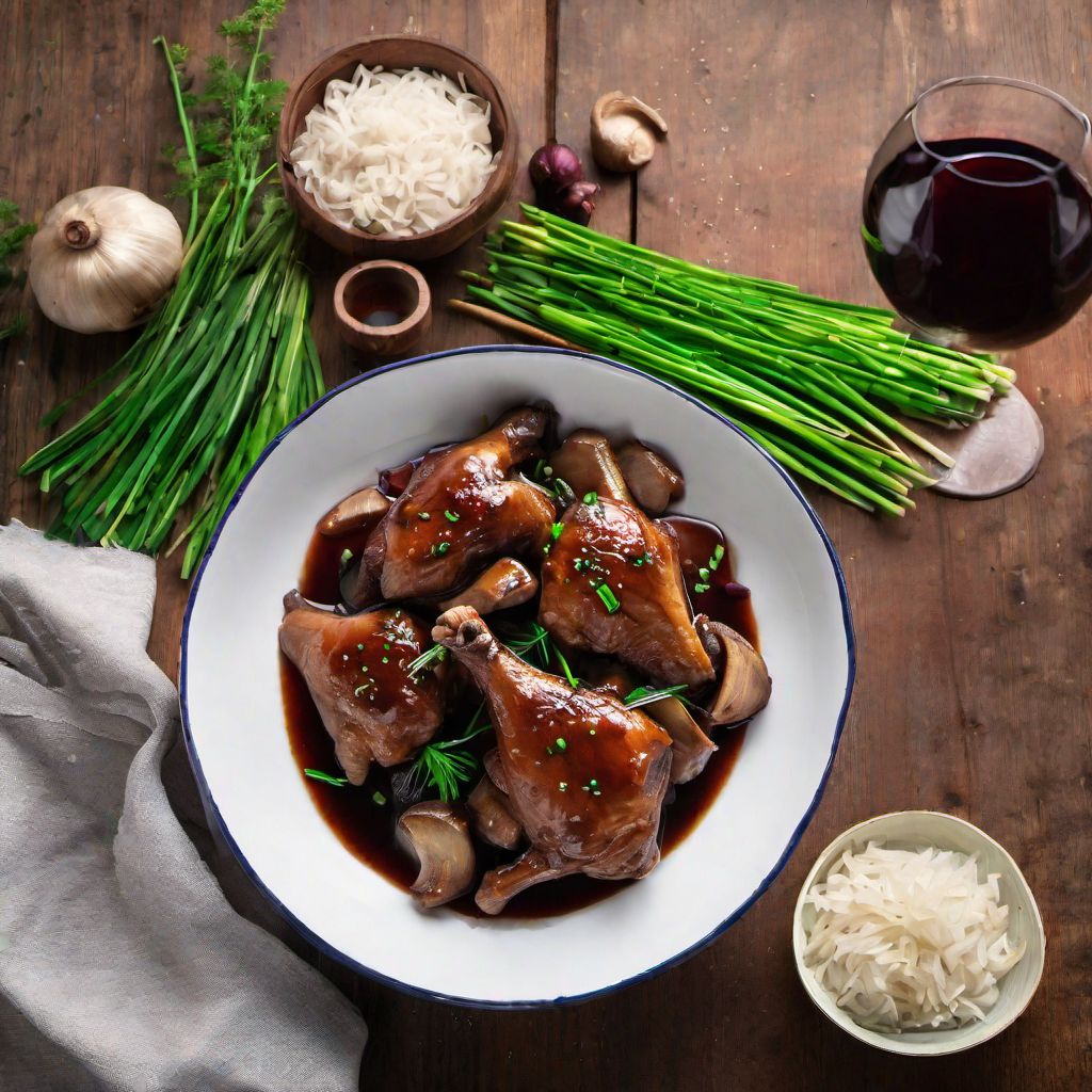 Chinese-style Coq au Vin