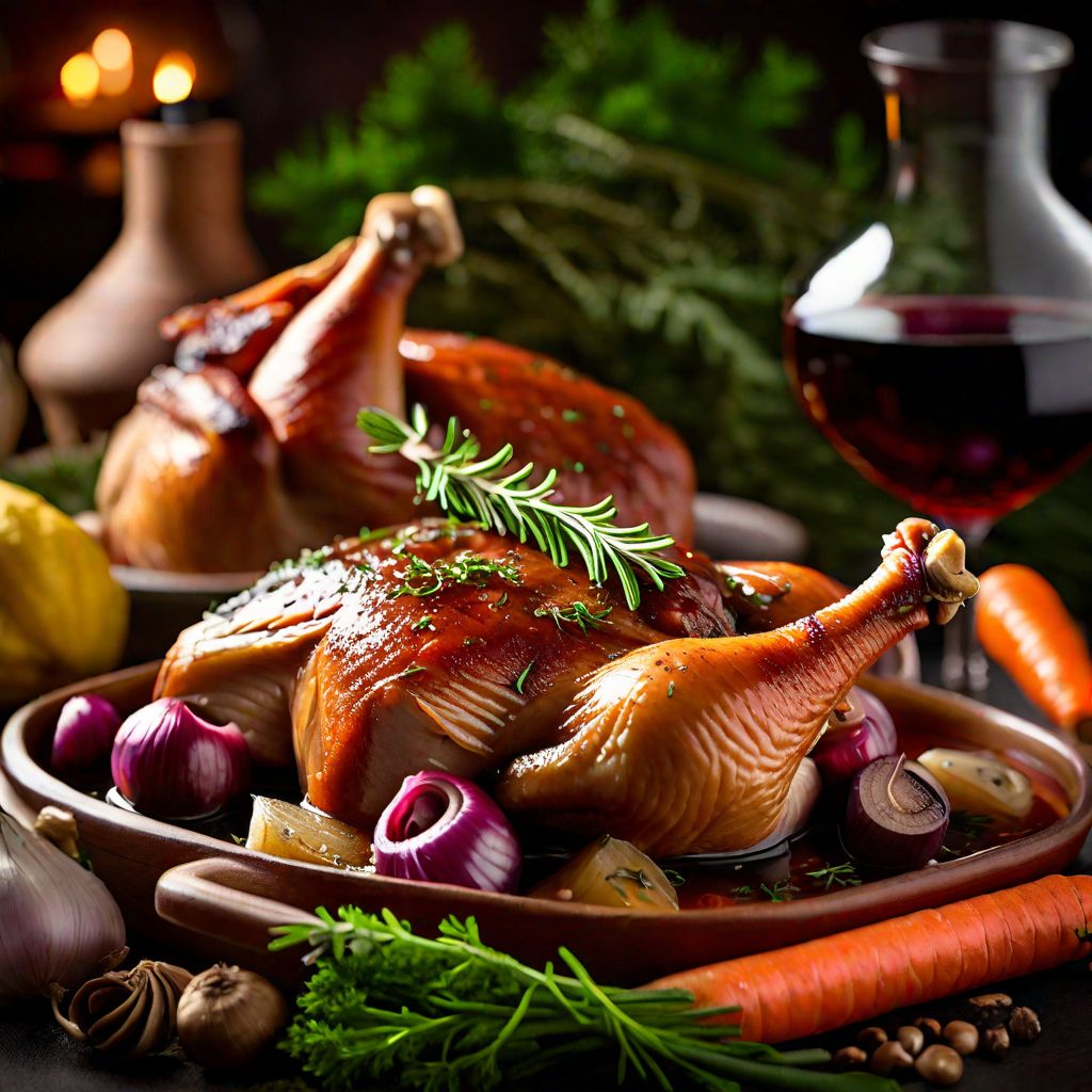 Coq au Vin - Croatian Style