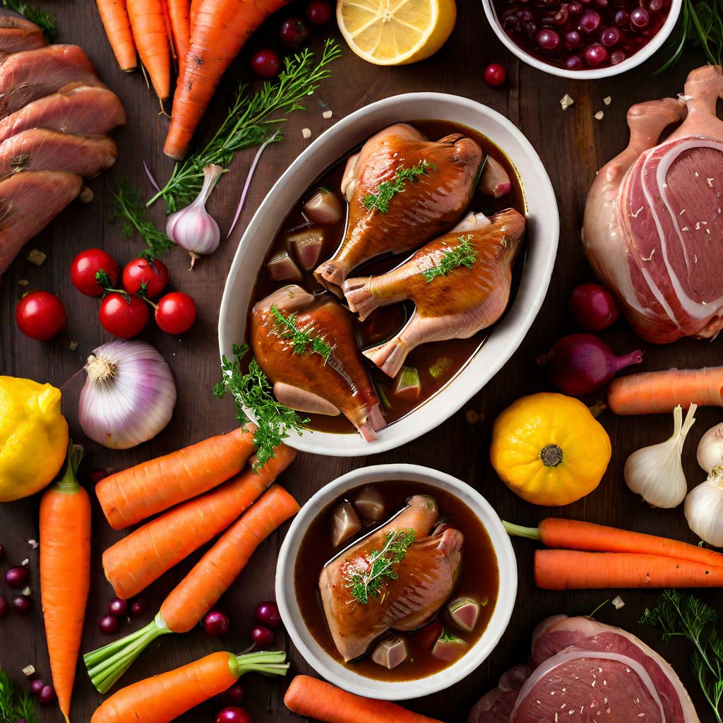 Coq au vin - Latvian Style