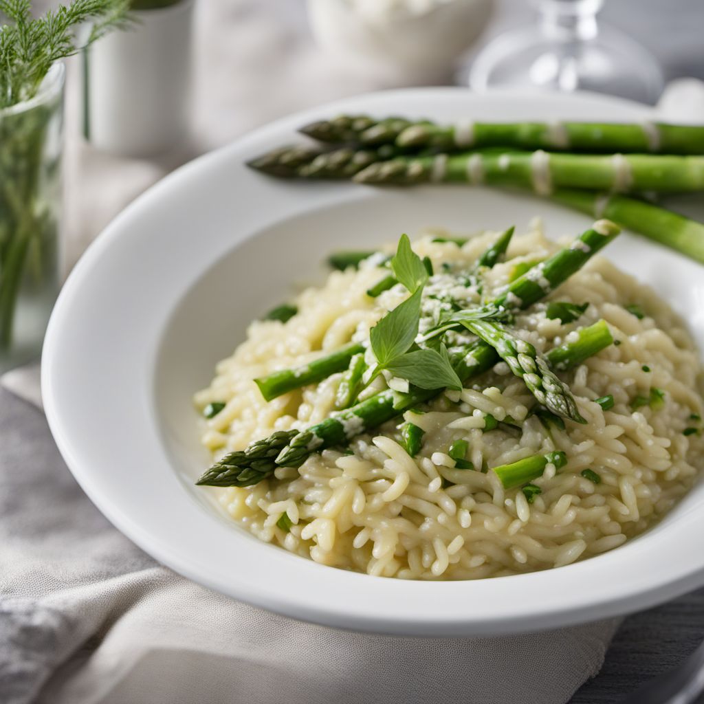 Creamy Asparagus Risotto