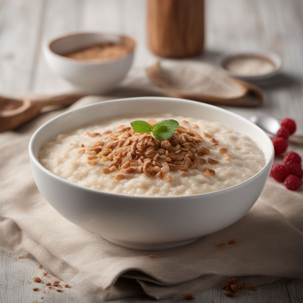 Creamy Danish Rice Porridge