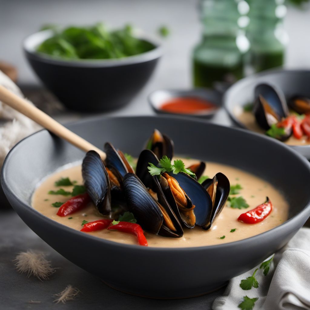 Creamy Guinean Mussels