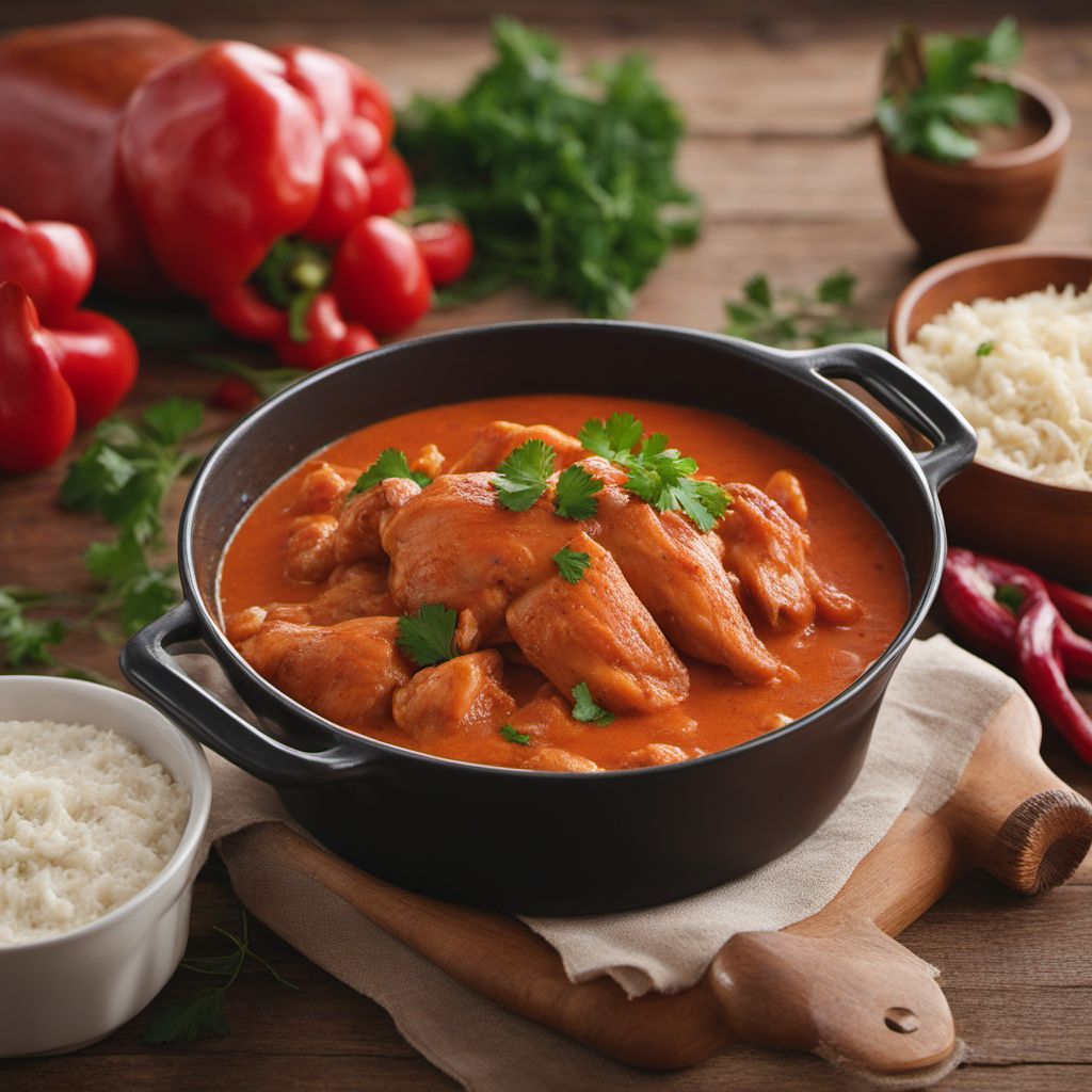 Creamy Hungarian Chicken Paprikash