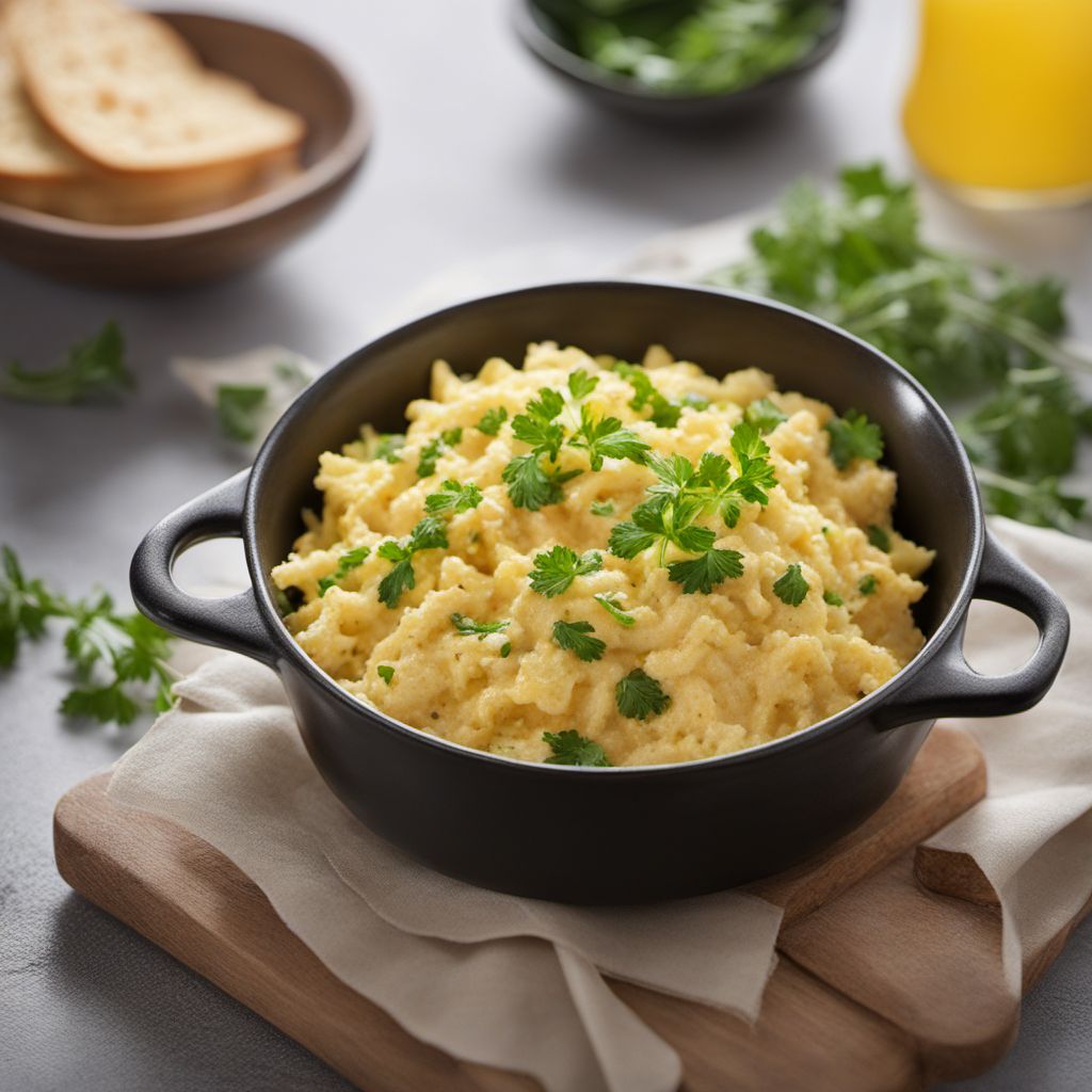 Creamy Italian-style Scrambled Eggs