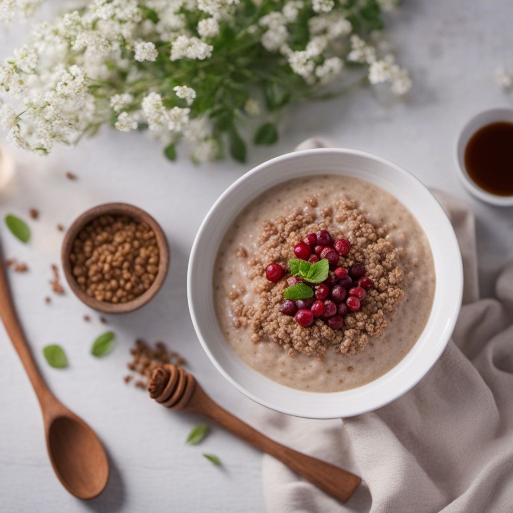 Creamy Latvian Buckwheat Porridge