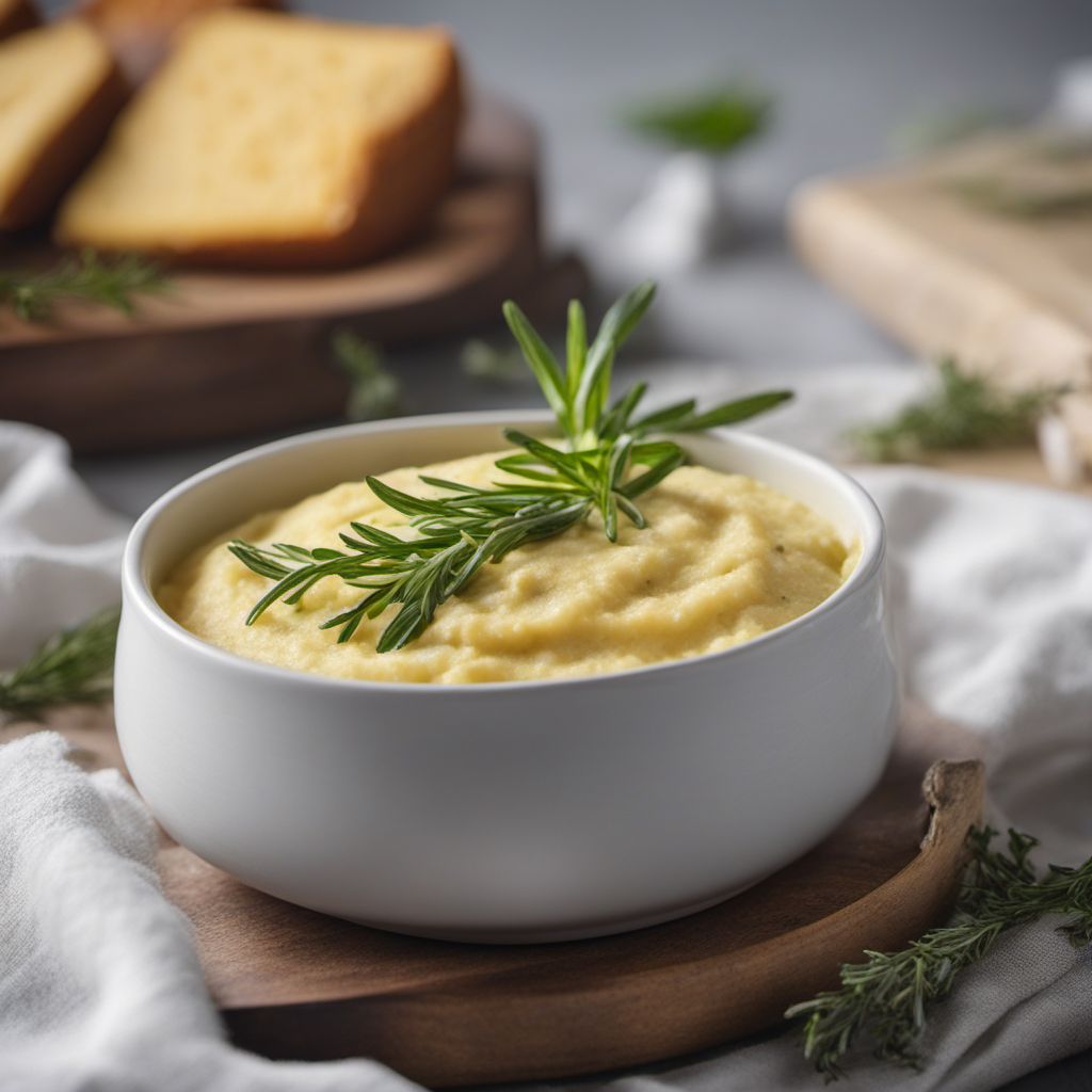 Creamy Polenta with Ricotta and Herbs