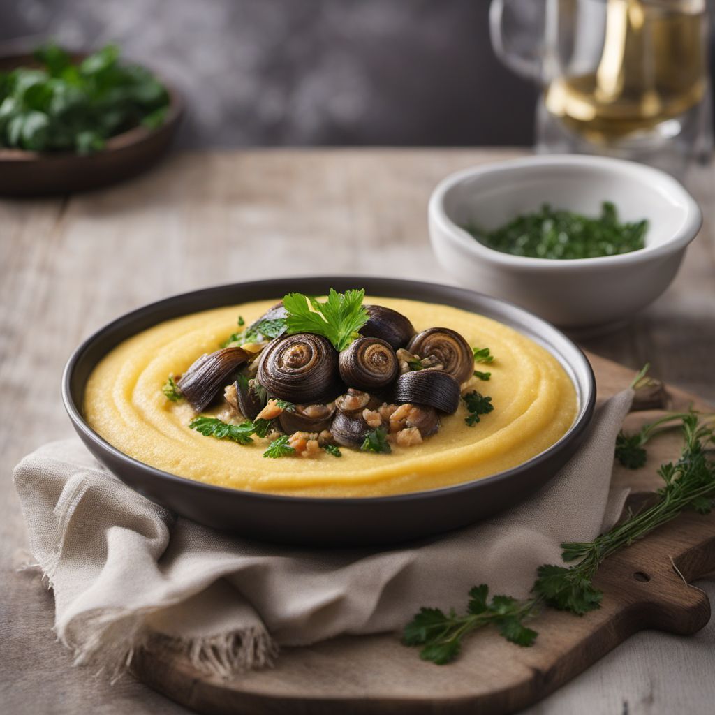 Creamy Polenta with Snails