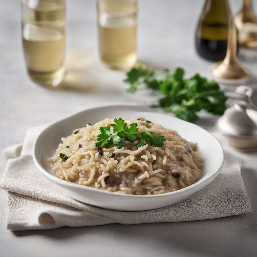 Creamy Porcini Mushroom Risotto