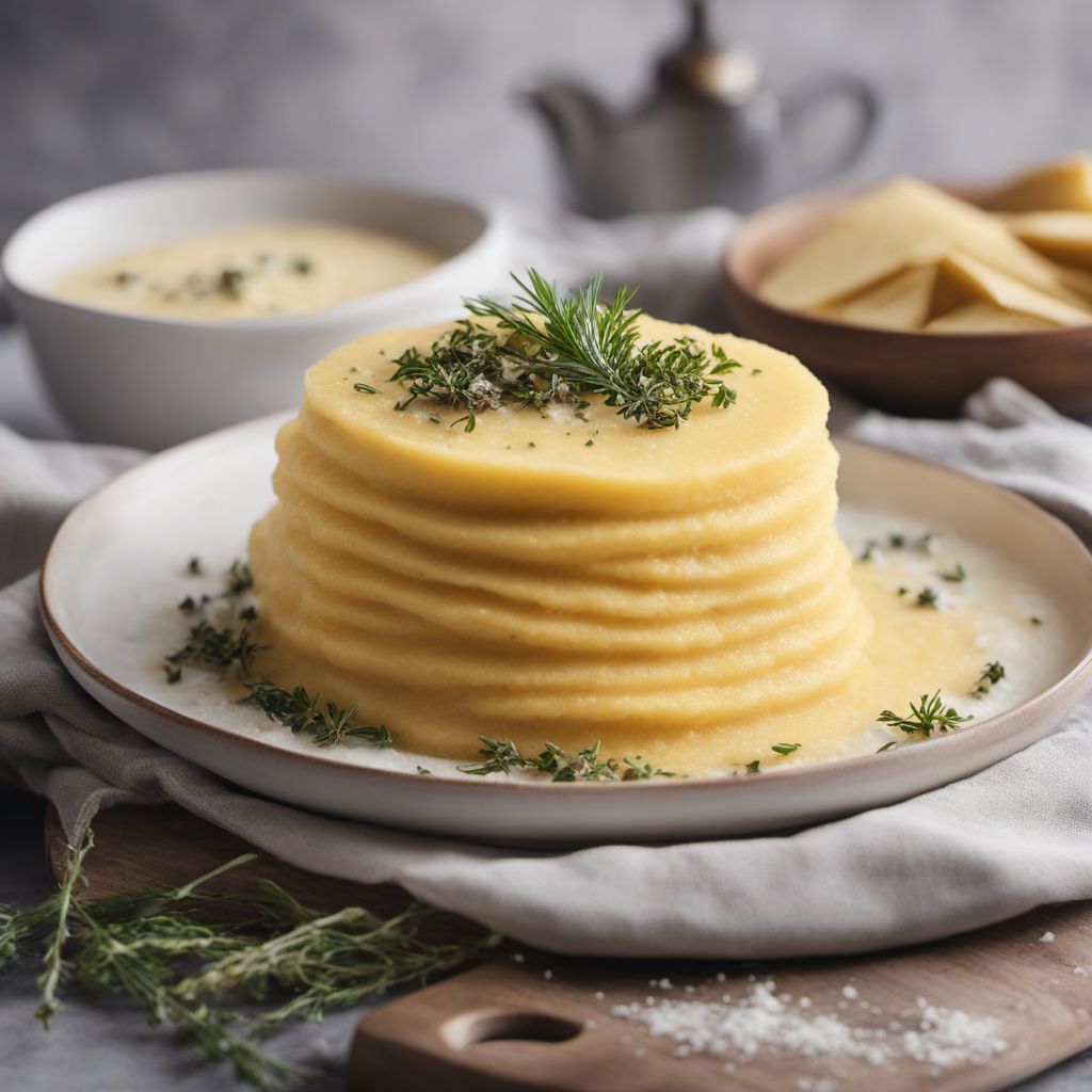 Creamy Potato Polenta