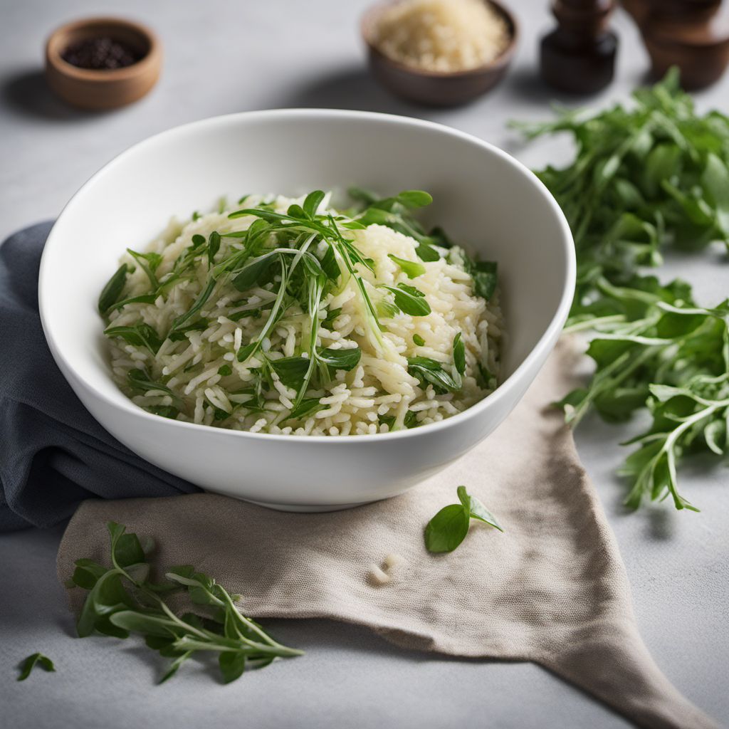 Creamy Rucola Risotto