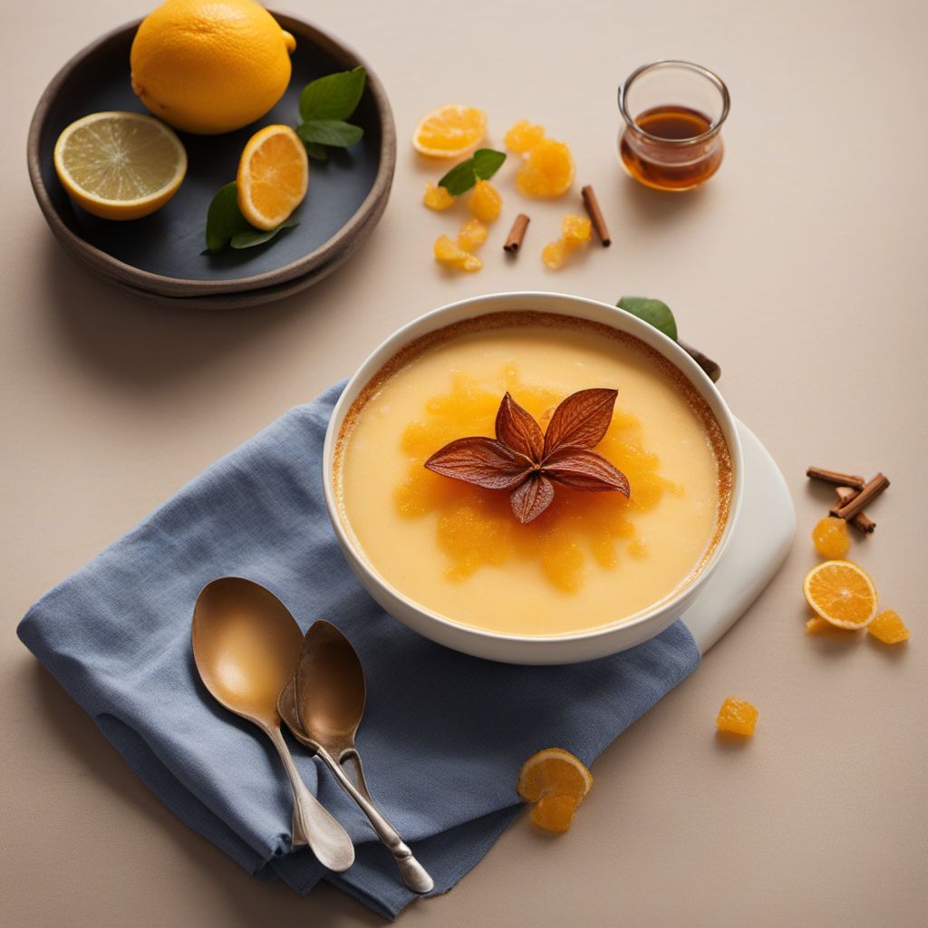 Crema Catalana with a Citrus Twist