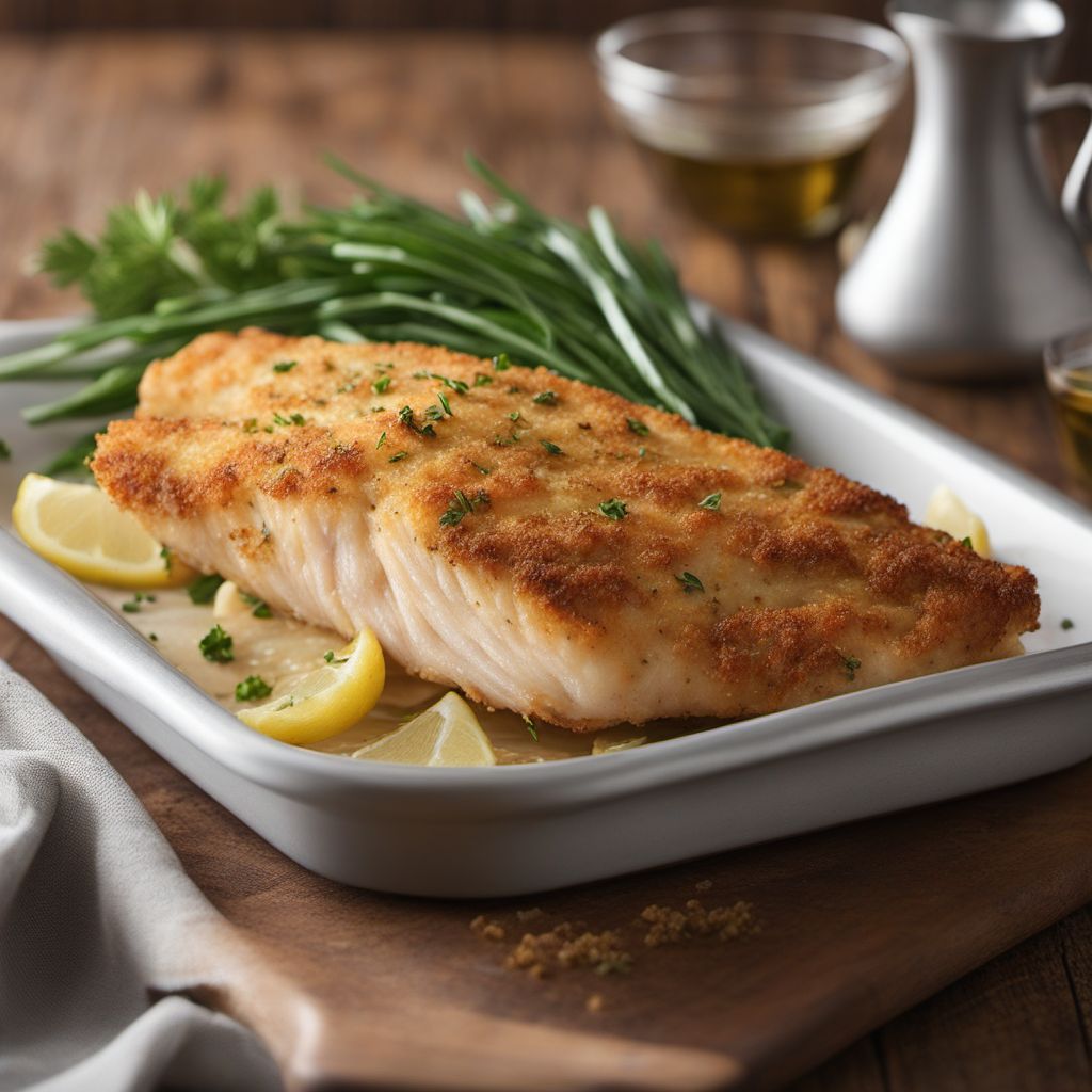 Crispy Baked Haddock with Herb-infused Potatoes