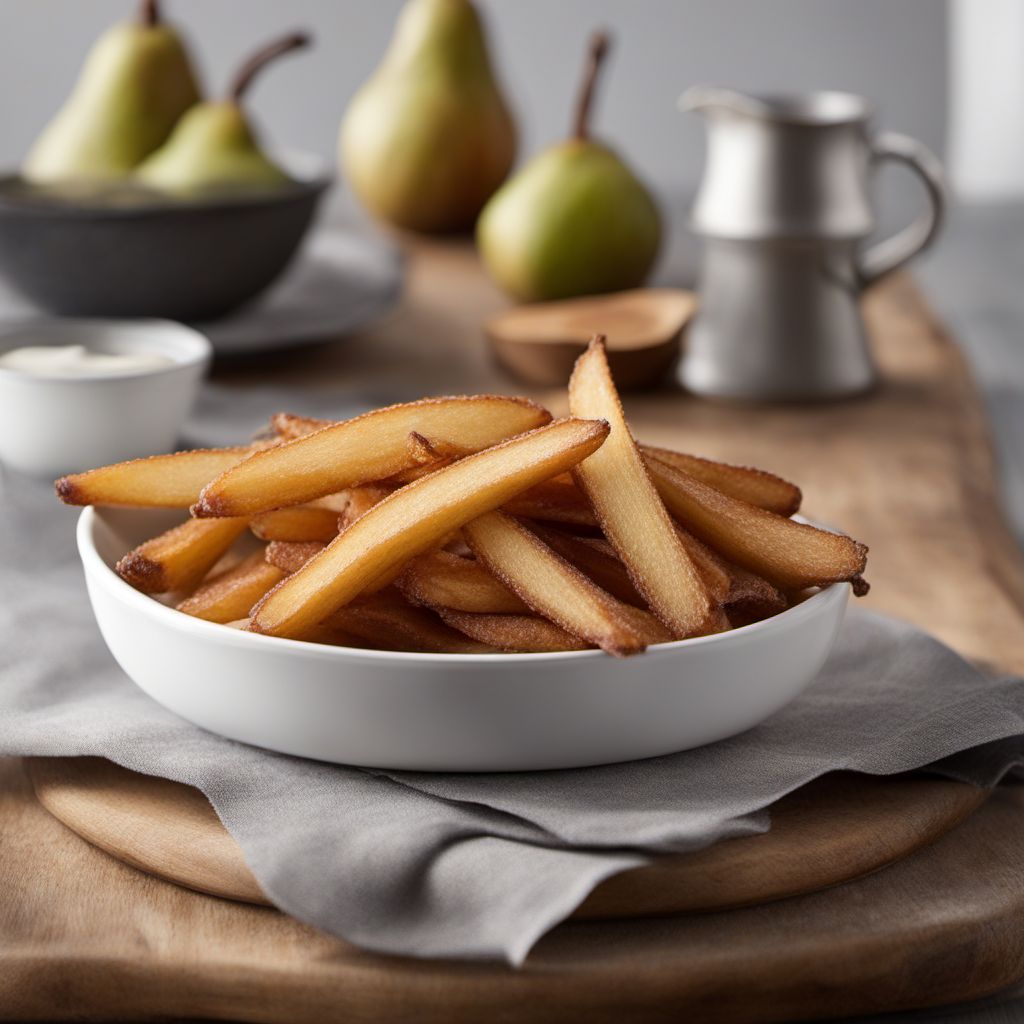 Crispy Belgian Pear Fries