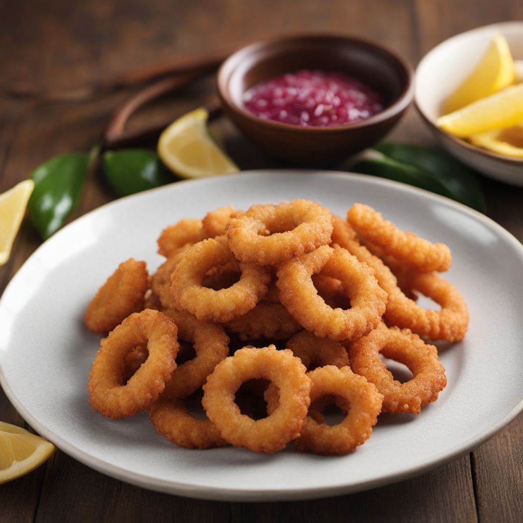 Crispy Calamari Rings with Haipai Twist