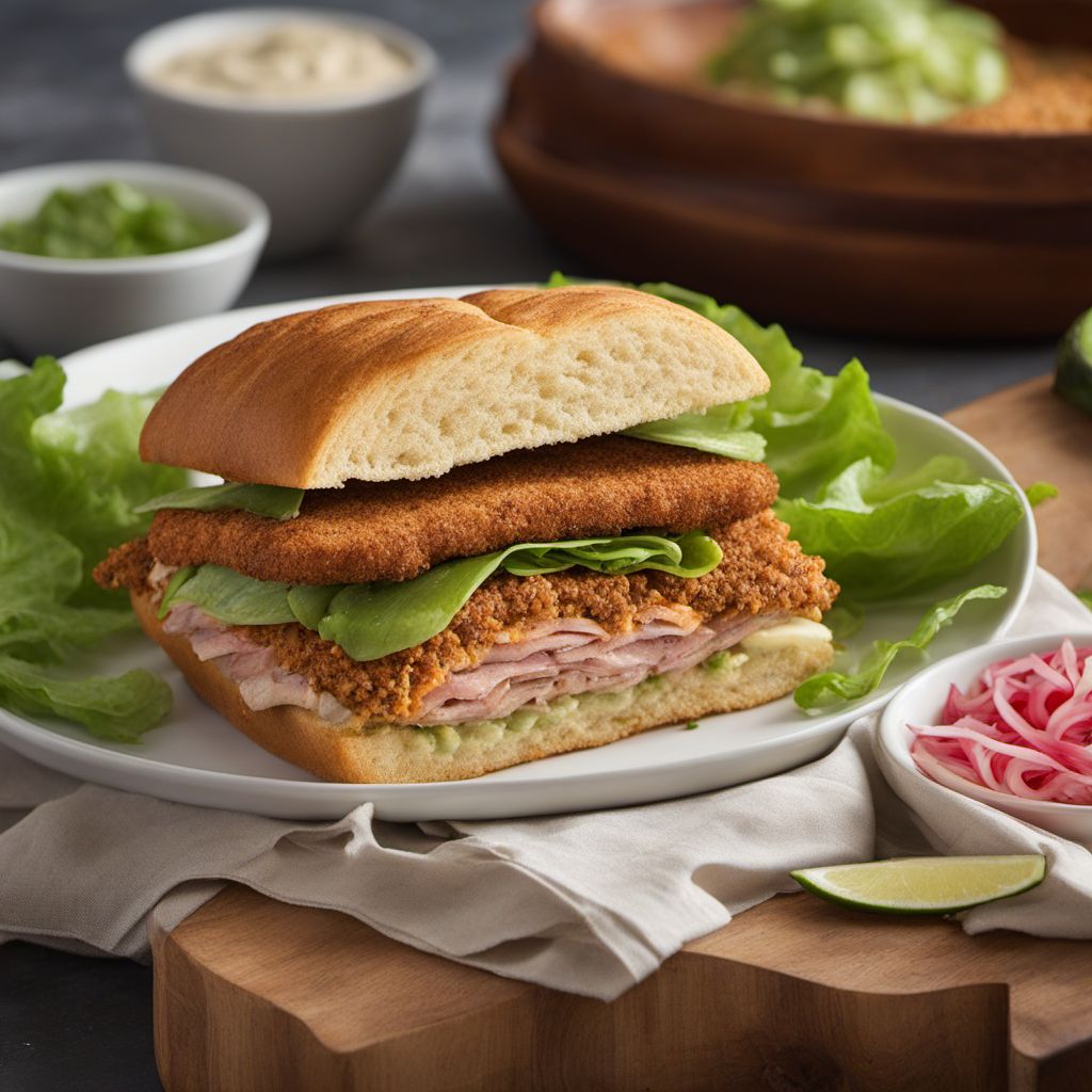 Crispy Cuban Minuta Sandwich