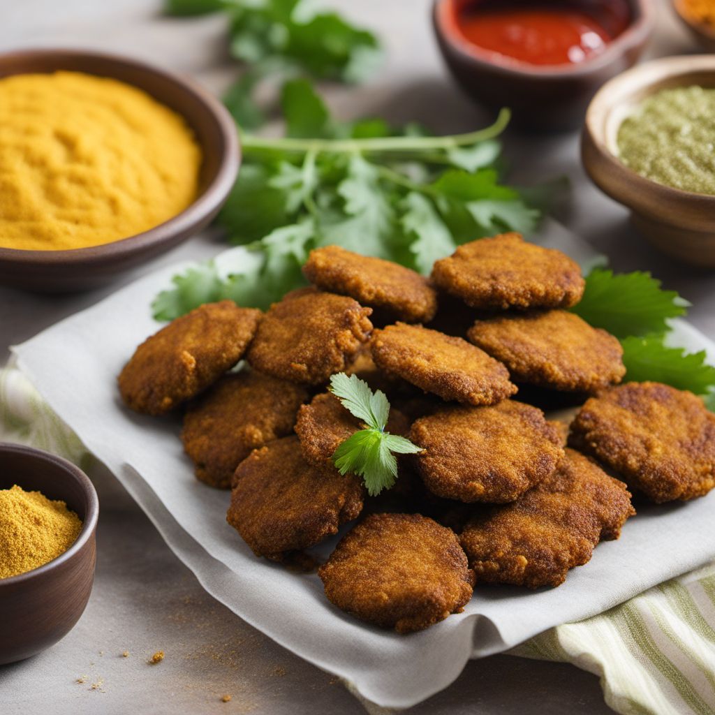 Crispy Eggplant Fritters