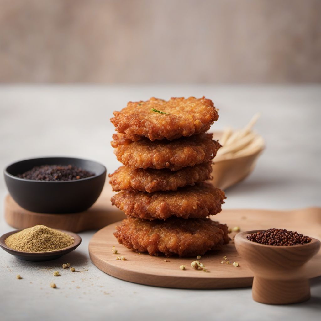 Crispy Garlic Fritters