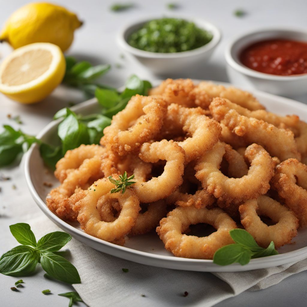 Crispy Greek Fried Calamari