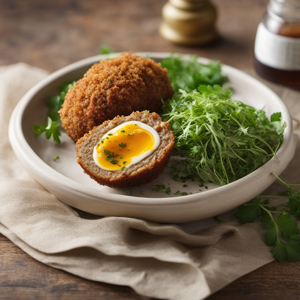 Crispy Herbed Scotch Eggs